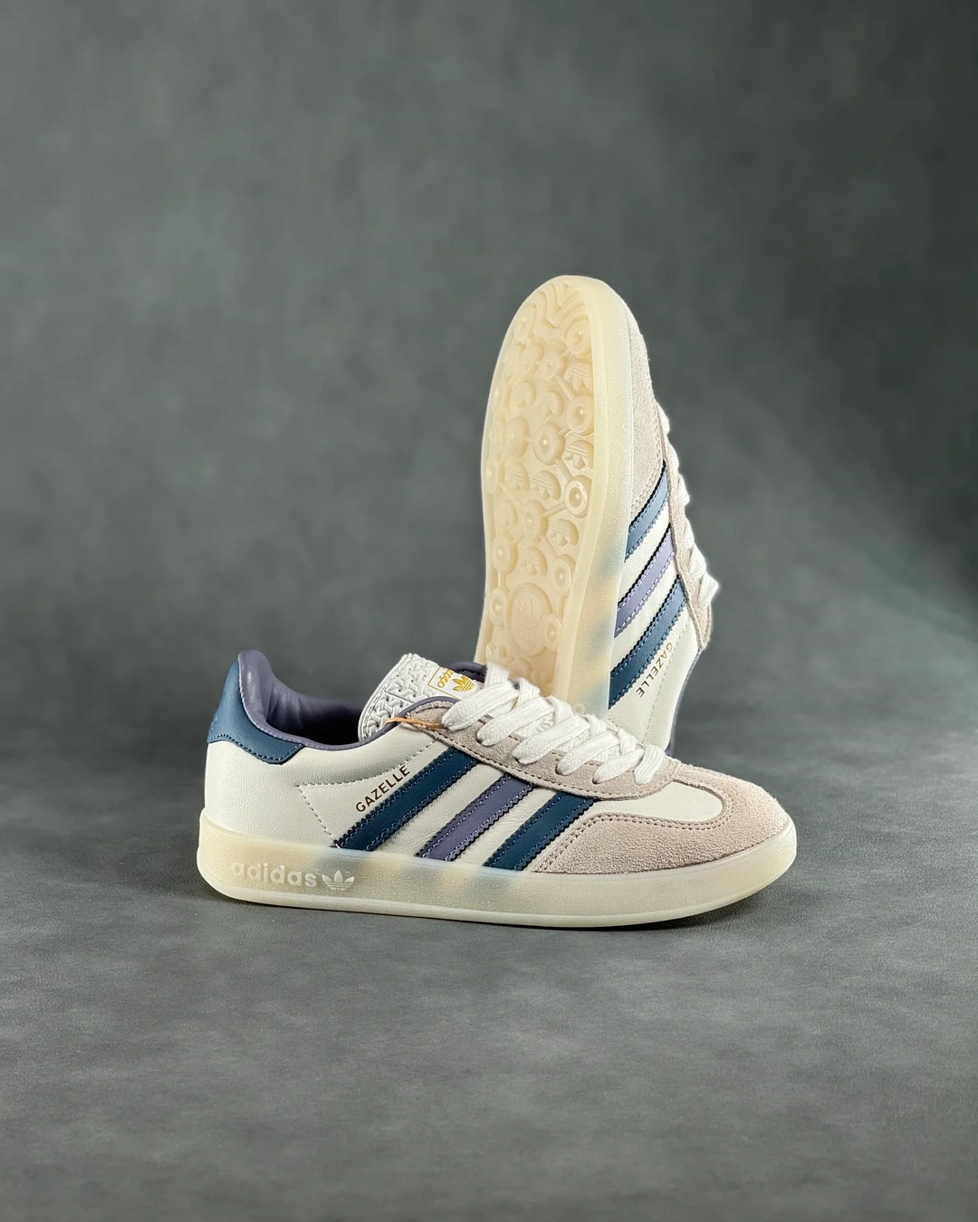 Adidas Gazelle Indoor "White Navy"